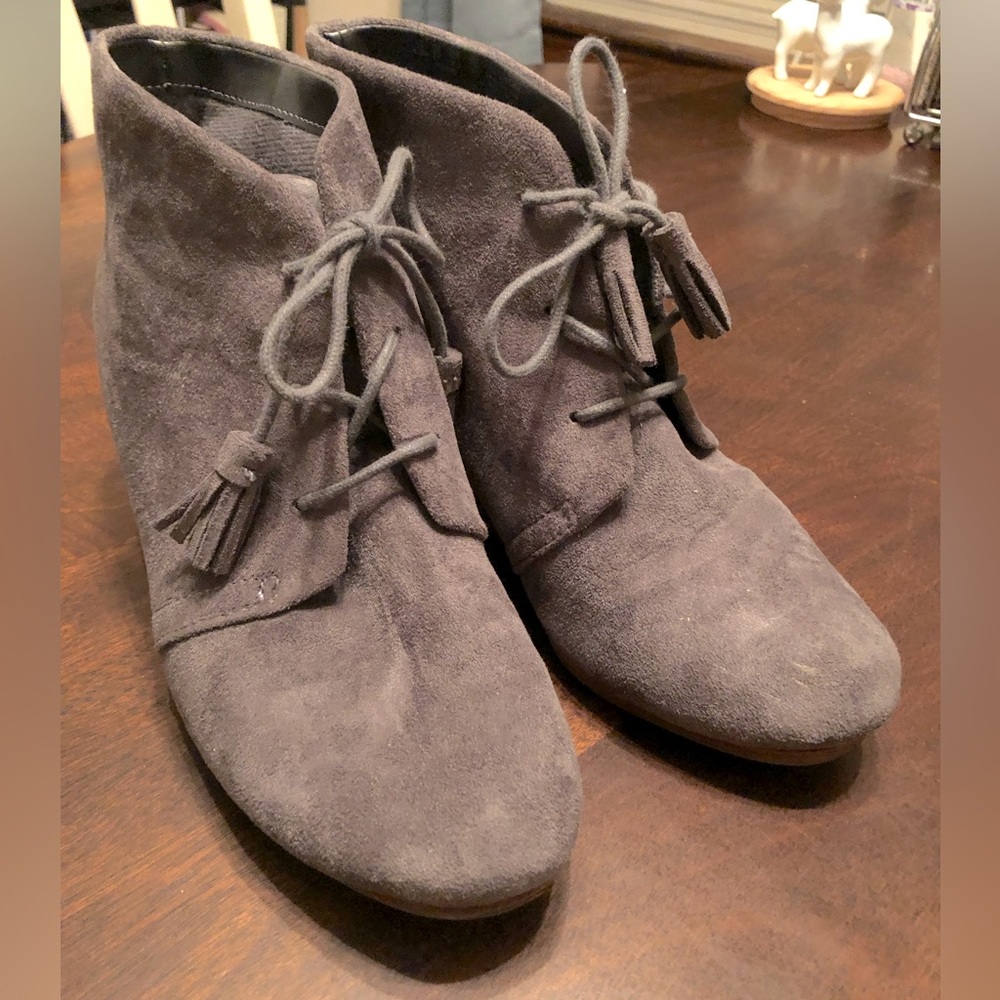 Wedge booties!